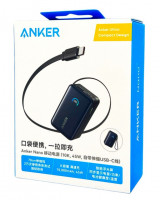 Powerbank Anker Nano (A1638P11) 10000mAh 45W 1USB/1C черный