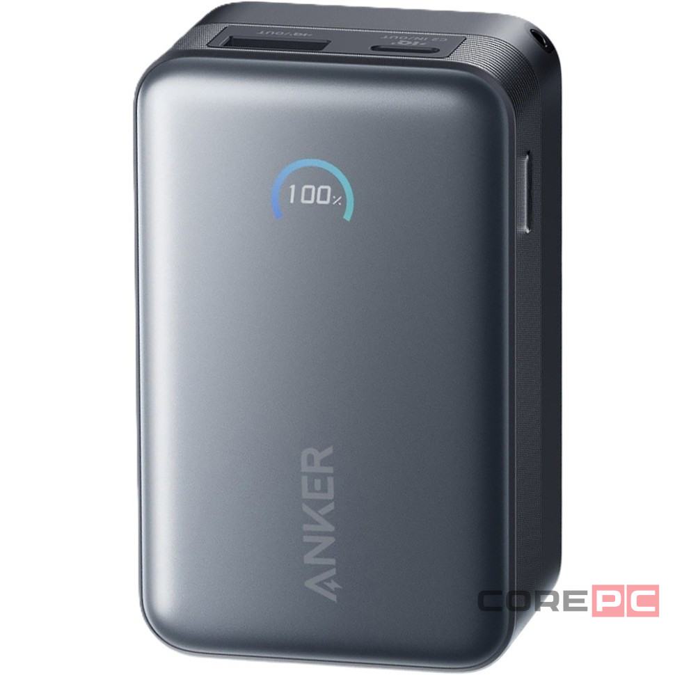 Powerbank Anker Nano (A1638P11) 10000mAh 45W 1USB/1C черный