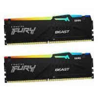 Оперативная память 64 Gb 6000 MHz Kingston FURY Beast RGB XMP (KF560C40BBAK2-64)