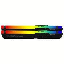 Оперативная память 64 Gb 6000 MHz Kingston FURY Beast RGB XMP (KF560C40BBAK2-64)