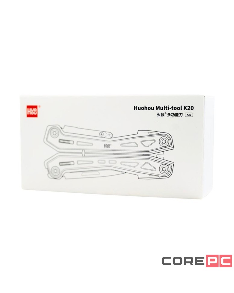 Мультитул Xiaomi HuoHou Multifunction Knife K20 HU0254 серебро
