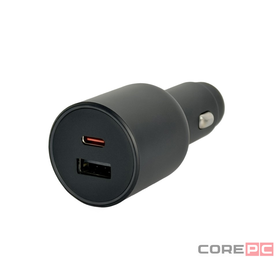 Автомобильное зар. устр. Xiaomi Car Charger 100W 1USB/1C с кабелем T-C на T-C MDY-16-ER черное