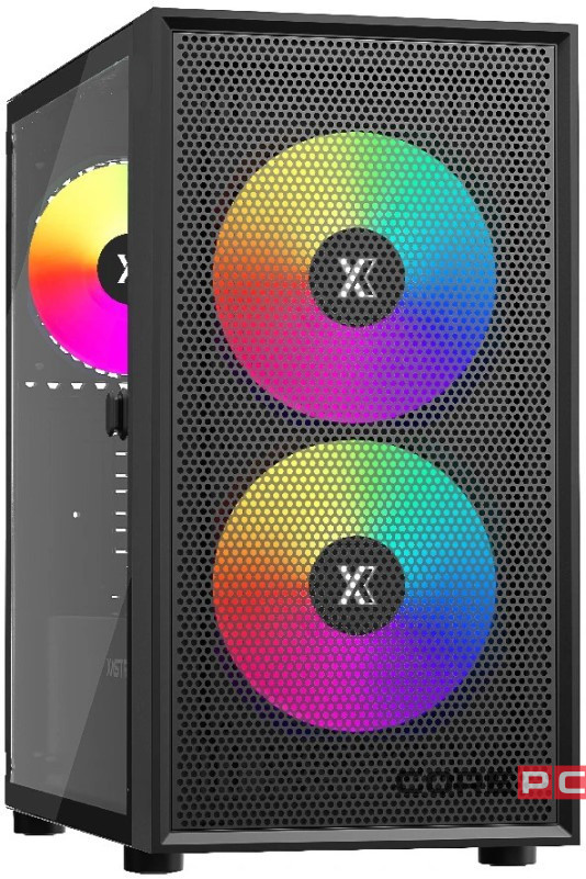 Компьютерный корпус XASTRA A305M 3ARGB Black (A305M-2FC14A-1FC12A-D)