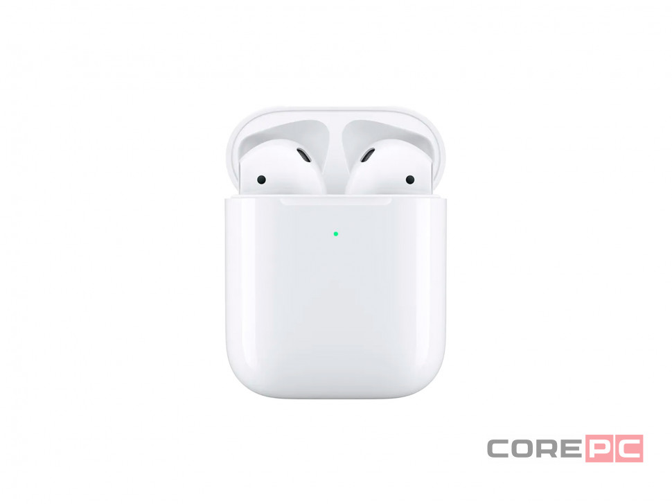 Беспроводная гарнитура Apple AirPods 2 (без беспроводной зарядки чехла) (MV7N2)