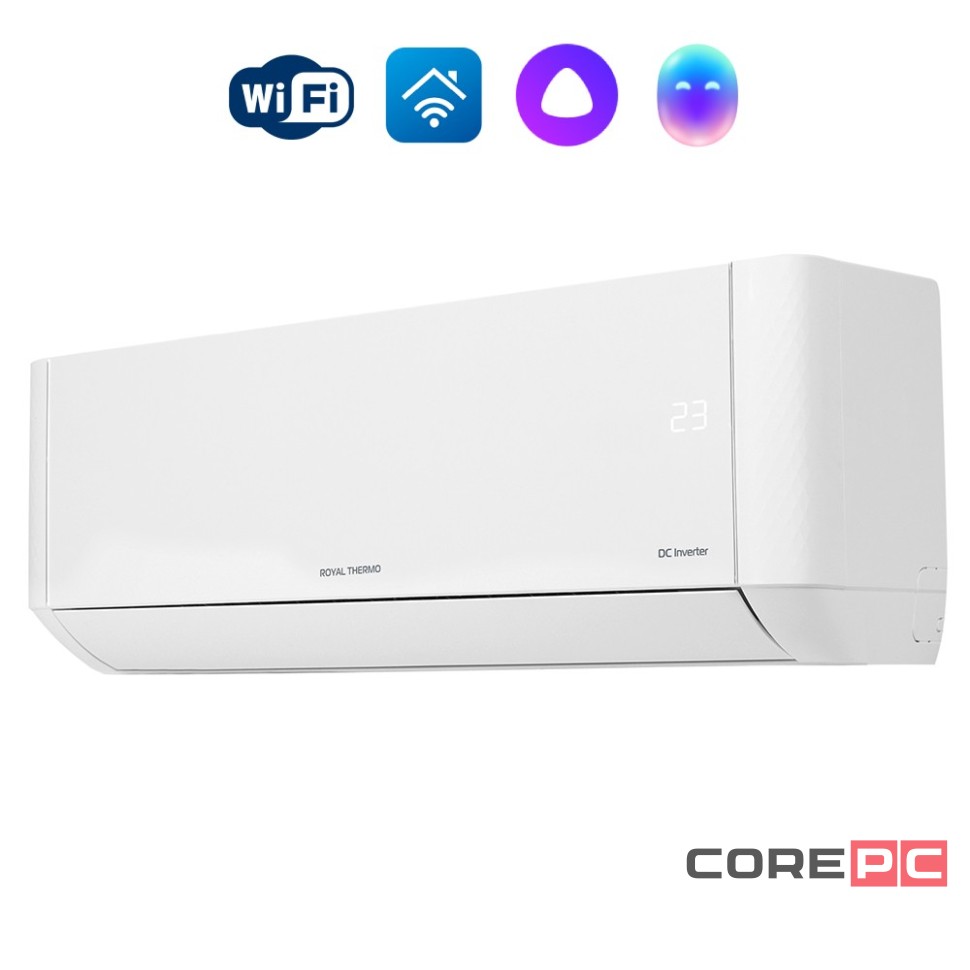 Сплит-система инверторного типа Royal Thermo Barocco DC RTBI-09HN8/white комплект