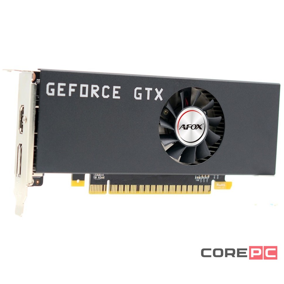 Видеокарта AFox (AF1050TI-4096D5L5-V2) GeForce GTX 1050 Ti 4GB LP