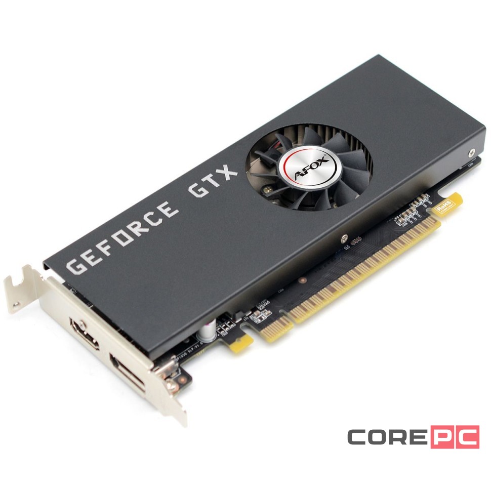 Видеокарта AFox (AF1050TI-4096D5L5-V2) GeForce GTX 1050 Ti 4GB LP