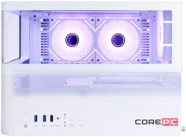 Компьютерный корпус 1STPLAYER RT5 ARGB White (RT5-WH-2FC7R-W-1FC7-W)
