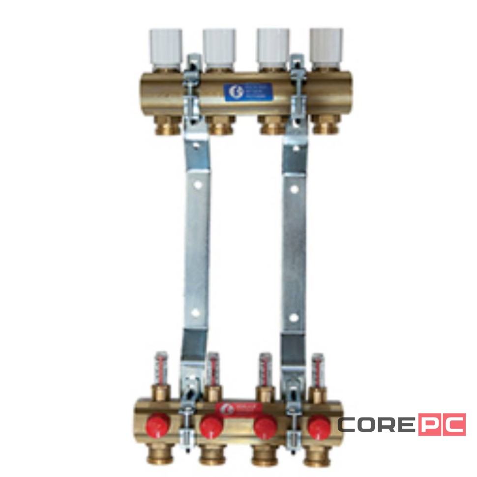 Комплект коллекторного узла Giacomini 1quot; x 3/4quot;E /5, R553KY065