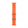 Apple Watch Ultra 2 49 mm Titanium Case Orange Ocean Band (One Size)