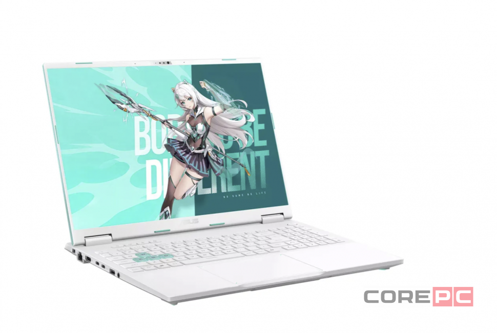 Asus TUF Gaming 6 PRO FA608FP9955 (White/Green) / Ryzen 9 9955HX / 16Gb / 1Tb SSD / RTX 5070 8Gb / no / 16" 2560x1600 IPS 165Hz / Win 11 Home / 2,2