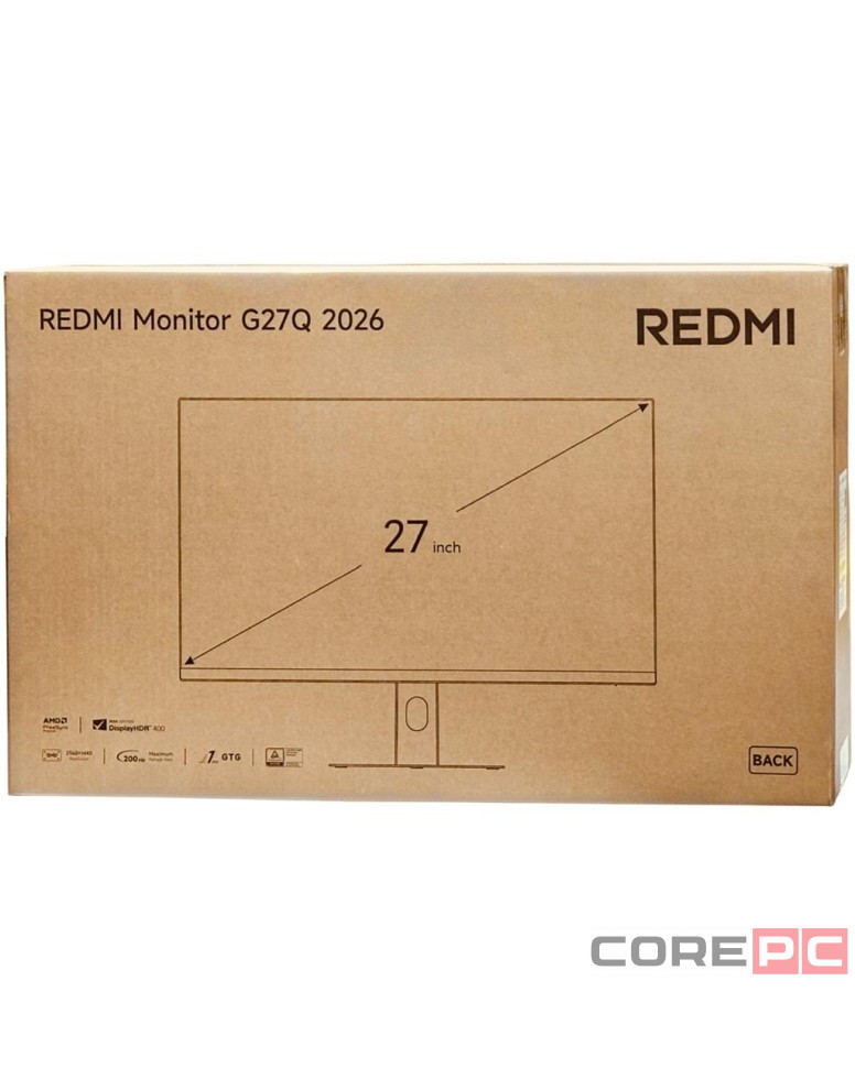 Монитор Xiaomi Redmi Display 27" G27Q 2026 200Hz (P27QDB-RG) черный
