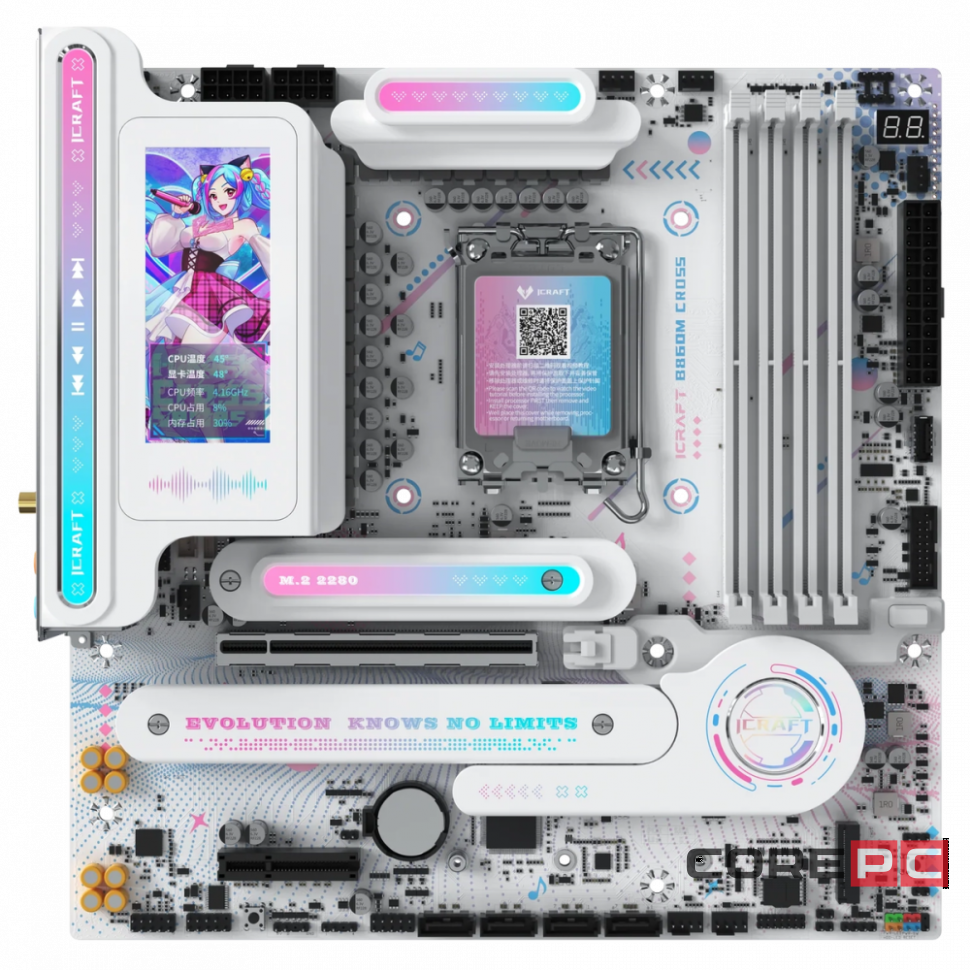Материнская плата MaxSun MS-iCraft B860M CROSS PRO (6940709661710)