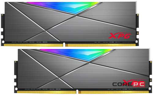Оперативная память 16 Gb 3600 MHz ADATA XPG SPECTRIX D50 RGB Grey (AX4U36008G18I-DT50) RTL