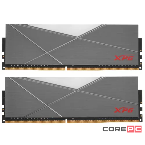 Оперативная память 16 Gb 3600 MHz ADATA XPG SPECTRIX D50 RGB Grey (AX4U36008G18I-DT50) RTL