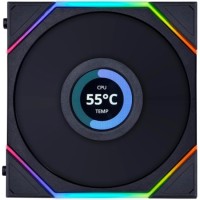 Вентилятор для корпуса Lian Li UNI FAN TL LCD 120 ARGB Black (G99.12TLLCD1B.R0)
