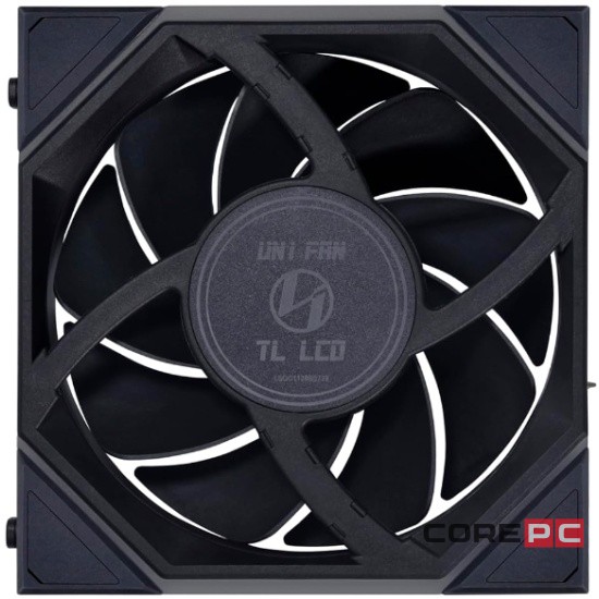 Вентилятор для корпуса Lian Li UNI FAN TL LCD 120 ARGB Black (G99.12TLLCD1B.R0)