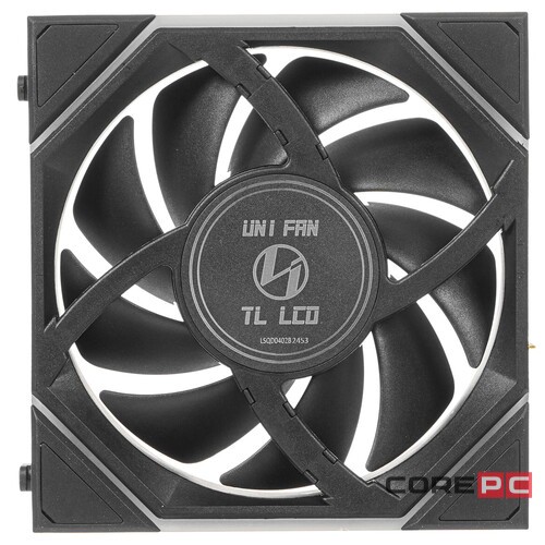 Вентилятор для корпуса Lian Li UNI FAN TL LCD 120 ARGB Black (G99.12TLLCD1B.R0)