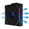 Комплект вентиляторов для корпуса Lian Li UNI FAN TL WIRELESS LCD 120 12TLLCD1W3B ARGB Black (G99.12TLLCD1W3B.R0)