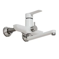 Душевая система MIXLINE 35к МЛ2415(ML2415) излив лейка 3 позиции +лейка тропический душ, хром/белый