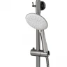 Душевая система MIXLINE 35к МЛ2415(ML2415) излив лейка 3 позиции +лейка тропический душ, хром/белый