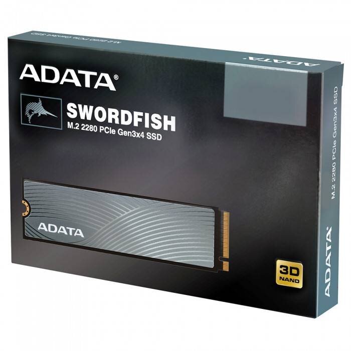 Твердотельный накопитель ADATA 1000 Gb SWORDFISH ASWORDFISH-1T-C