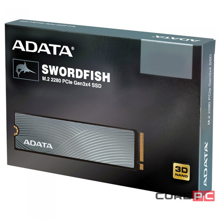 Твердотельный накопитель ADATA 1000 Gb SWORDFISH ASWORDFISH-1T-C