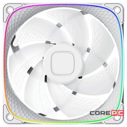 Вентилятор для корпуса Geometric Future Squama 2503W 5V ARGB White (1F2503W112001) (GF_SQM-2503W-SP)