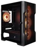 Компьютерный корпус 1STPLAYER TRILOBITE T3 Black TG LED fans (T3-BK-4F1)
