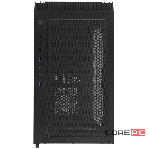 Компьютерный корпус 1STPLAYER TRILOBITE T3 Black TG LED fans (T3-BK-4F1)