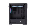 Компьютерный корпус 1STPLAYER TRILOBITE T3 Black TG LED fans (T3-BK-4F1)