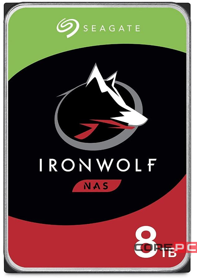 Жесткий диск Seagate 8000 Gb IRONWOLF NAS (ST8000VN004)