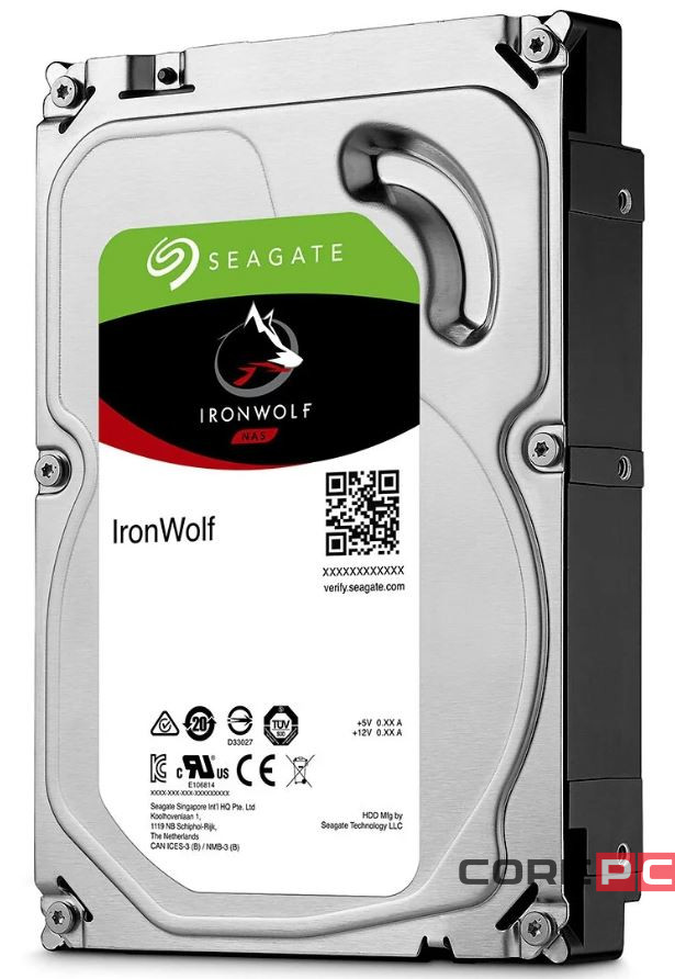 Жесткий диск Seagate 8000 Gb IRONWOLF NAS (ST8000VN004)