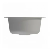 Мойкa МЛ-ГМ13 (ML-GM13) КОМФОРТ круглая, графит (342), 495мм (глуб. чаши 200)