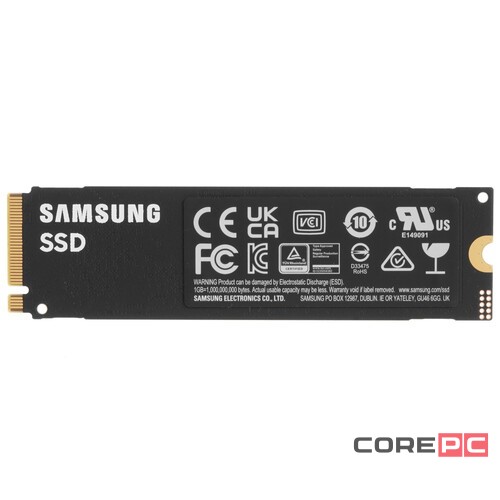 Твердотельный накопитель Samsung 1000 Gb 990 PRO MZ-V9P1T0BW