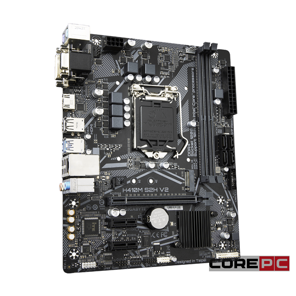 Материнская плата Gigabyte H410M S2H V2 2.1