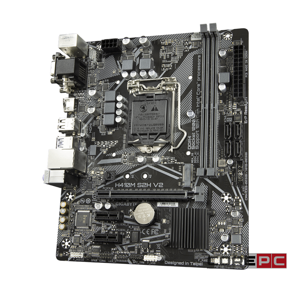 Материнская плата Gigabyte H410M S2H V2 2.1