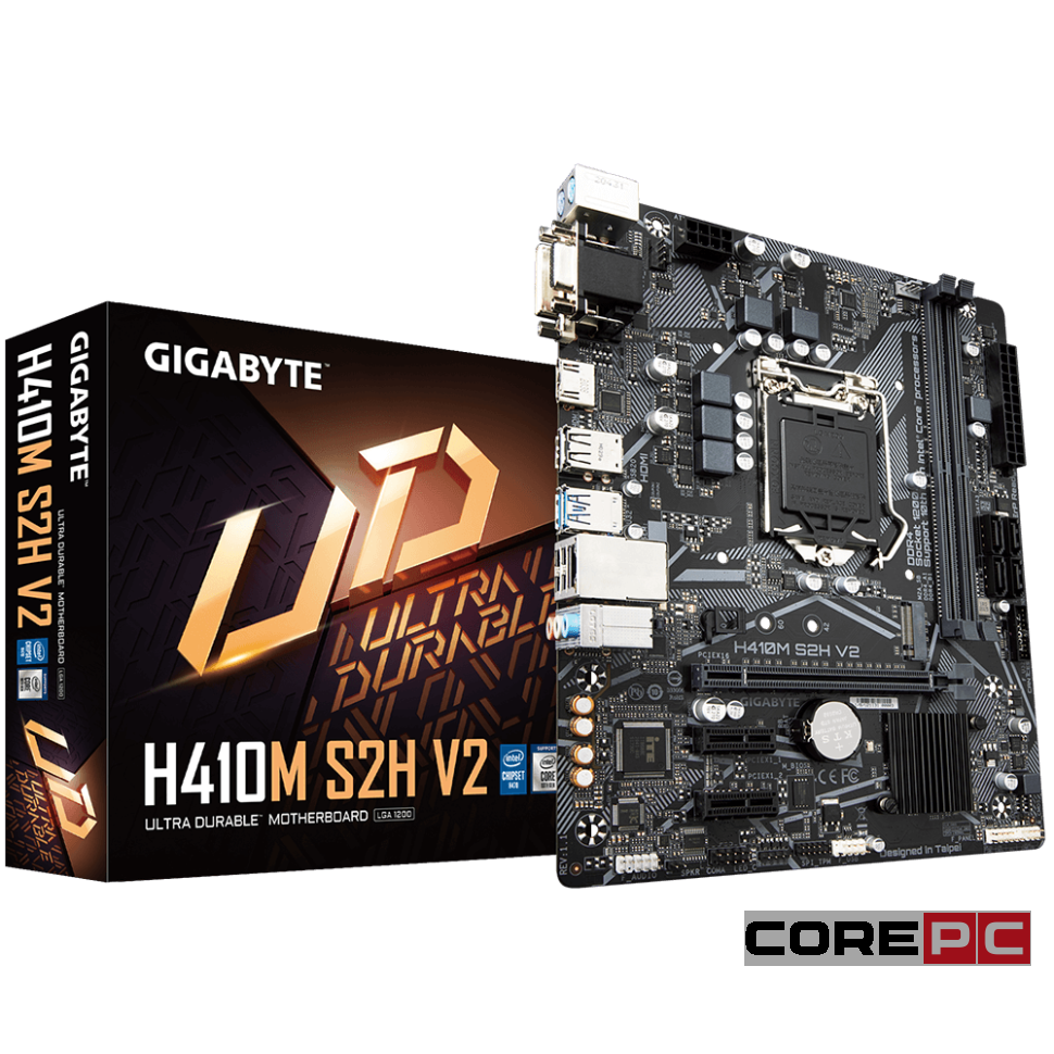 Материнская плата Gigabyte H410M S2H V2 2.1
