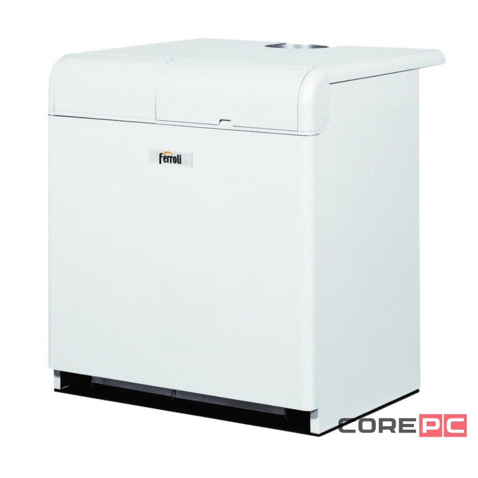 Котел газовый Ferroli PEGASUS 107 2S с чугунным теплообменником, напольный, 1 конт., откр.кам.сгор.