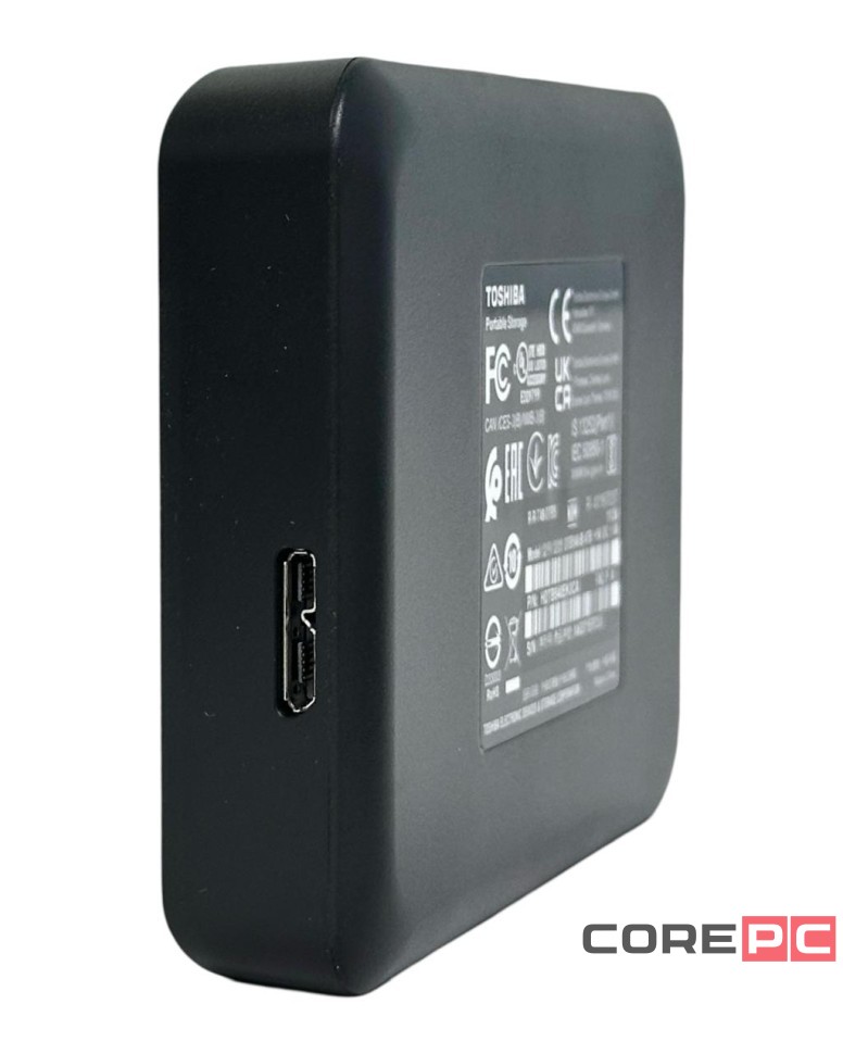 Внешний HDD Toshiba Canvio Basics New 4TB (HDTB440EK3CA) черный