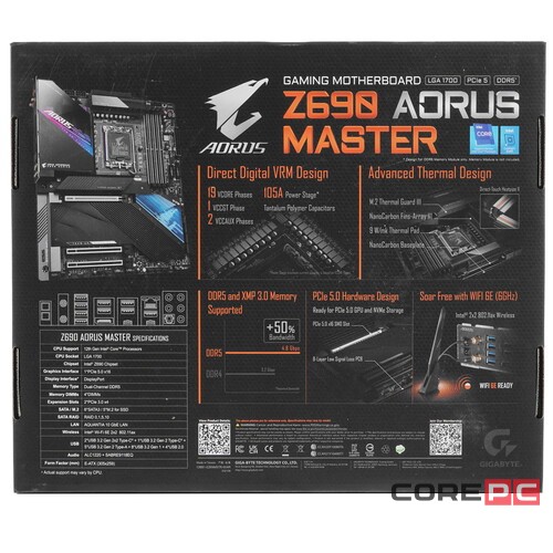Материнская плата Gigabyte Z690 AORUS MASTER