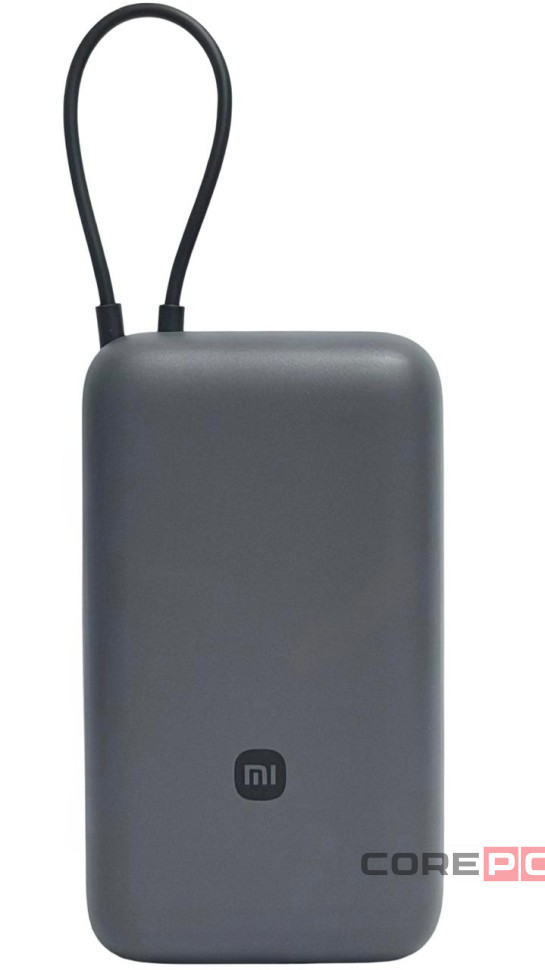 Powerbank Xiaomi 20000mAh 1USB/1USB-С/кабель Type-C 22.5W (PB2020Mi) темно-серый