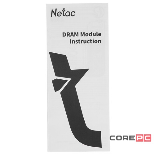 Оперативная память 8 Gb 3200 MHz NETAC SHADOW II Black (NTSWD4P32SP-08K)