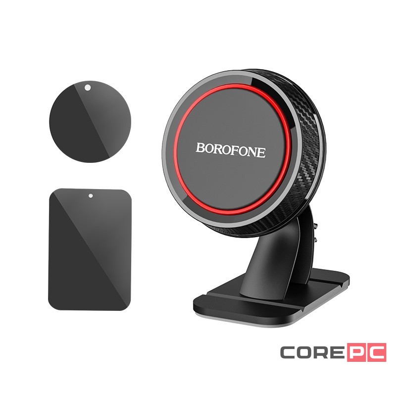 Держатель в автомобиль на торпеду Borofone BH13 черно-красный