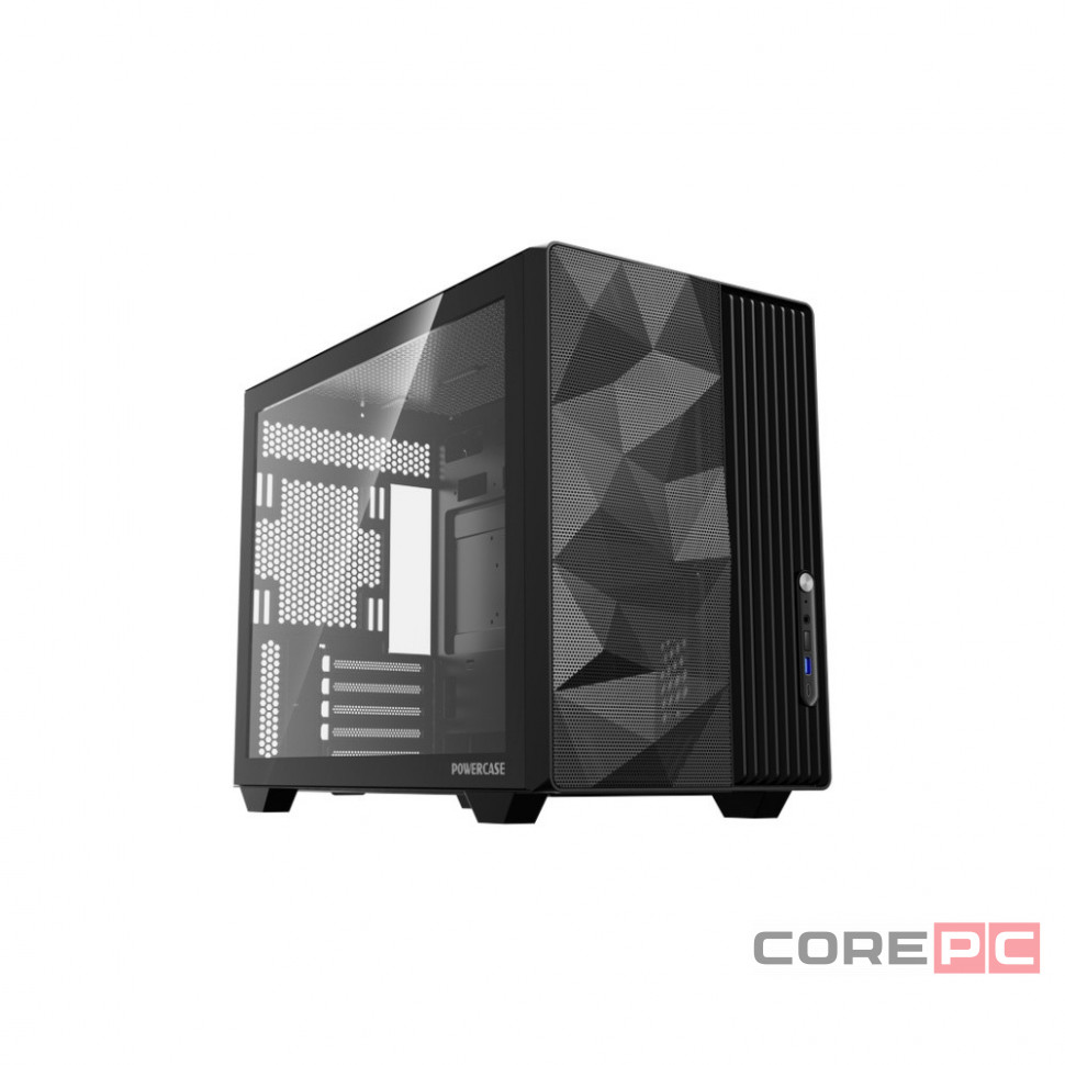 Компьютерный корпус Powercase TX3 TG Black (CTX3AB-F0)