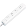 Сетевой удлинитель Xiaomi Mi Power Strip 3 Sockets/2 USB Potrs/1 USB-C 20W 2A1C (XMCXB05QMN) белый
