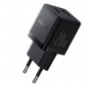 Сетевое зар. устр. Baseus Palm Fast Charger 1USB/1C 20W (P10111608113-00) черное