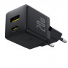 Сетевое зар. устр. Baseus Palm Fast Charger 1USB/1C 20W (P10111608113-00) черное