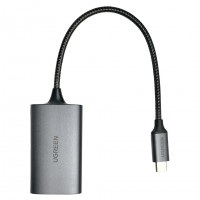 Картридер Ugreen CM401/USB-C серый