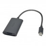 Картридер Ugreen CM401/USB-C серый
